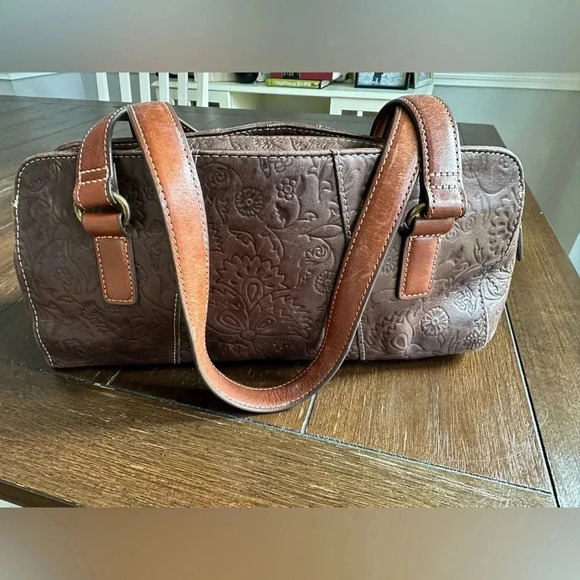 Fossil leather shoulder bag - Picture 11 of 16